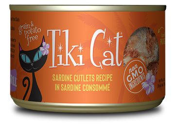Tiki Cat - Tahitian Grill - Sardine Cutlets for Cats