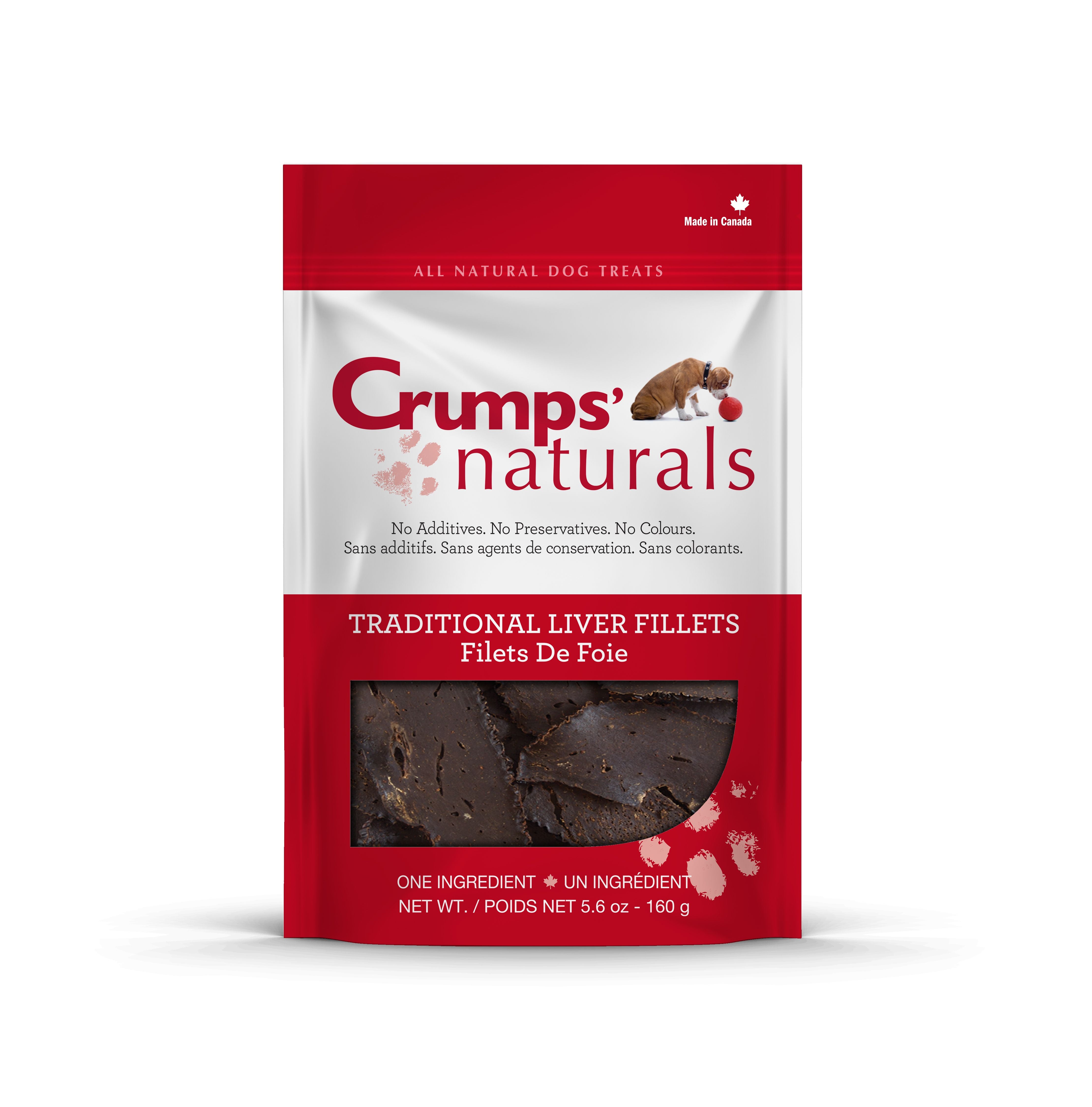 Crumps' Naturals - Traditional Liver Fillets Treat - ARMOR THE POOCH