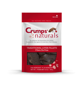 Crumps' Naturals - Traditional Liver Fillets Treat - ARMOR THE POOCH