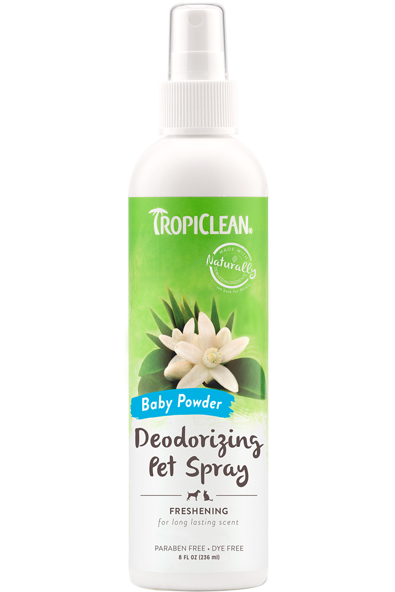 TropiClean - Baby Powder Deodorizing Pet Spray
