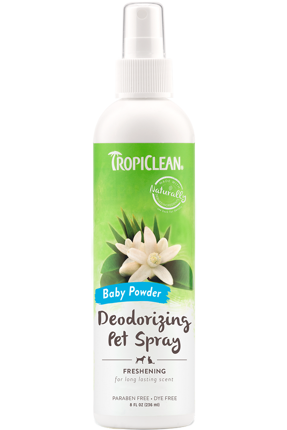 TropiClean - Baby Powder Deodorizing Pet Spray