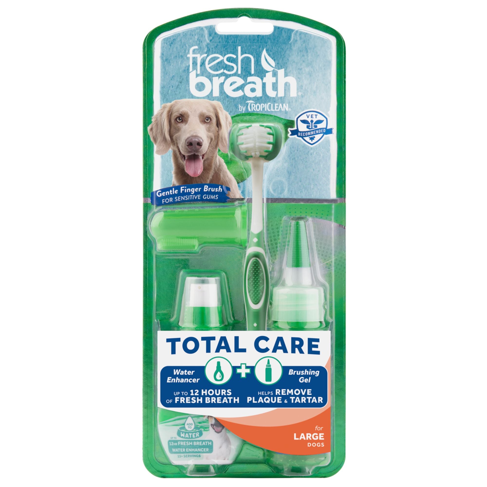 TropiClean - Fresh Breath - Dental Total Care Kit 