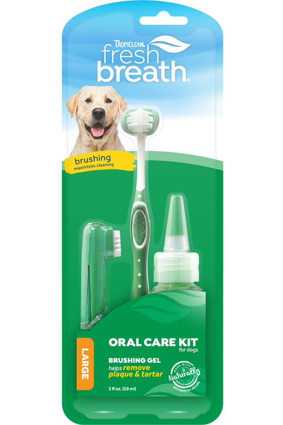 TropiClean - Fresh Breath - Oral Care Kit