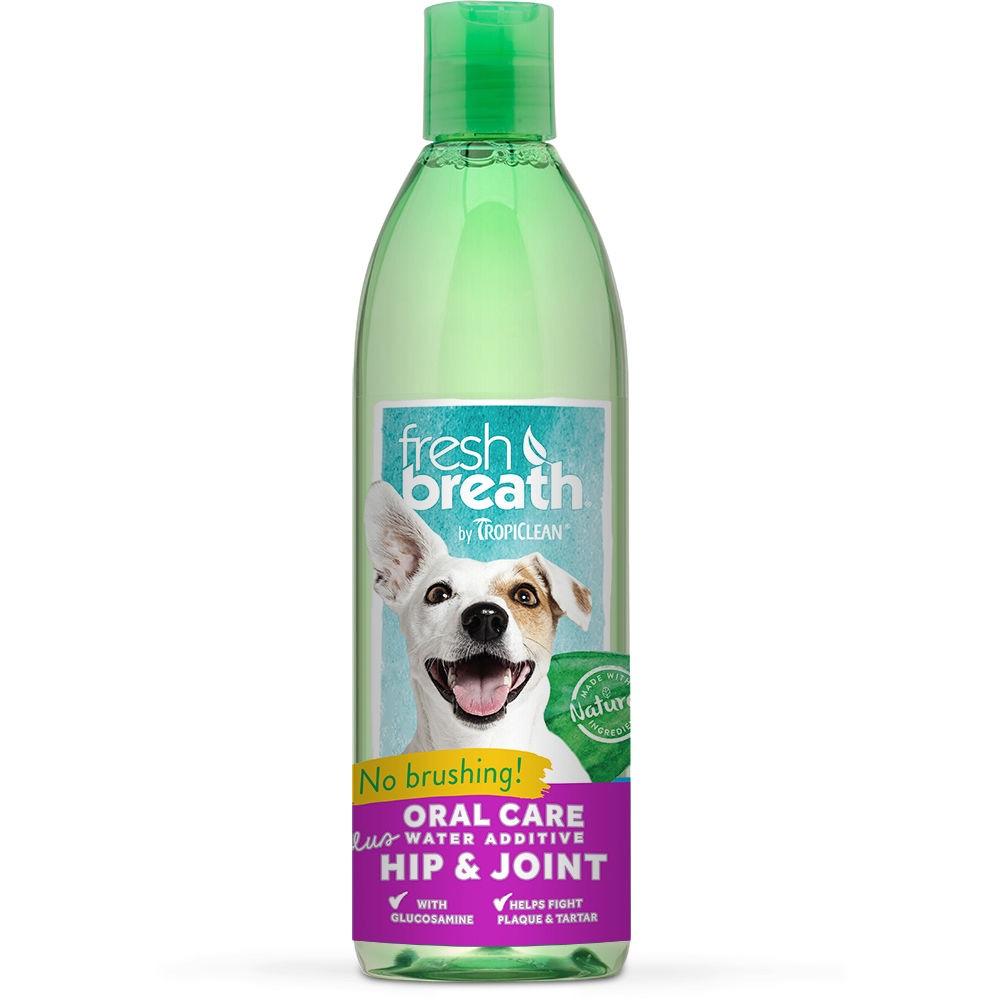 Tropiclean - Fresh Breath - Dental Health Solution Plus Hip & Joint (Water Additive For Dogs)