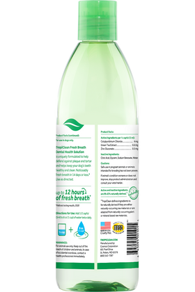 Tropiclean - Fresh Breath - Dental Health Solution for Dogs