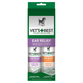 Vet's Best - Ear Relief Wash & Dry
