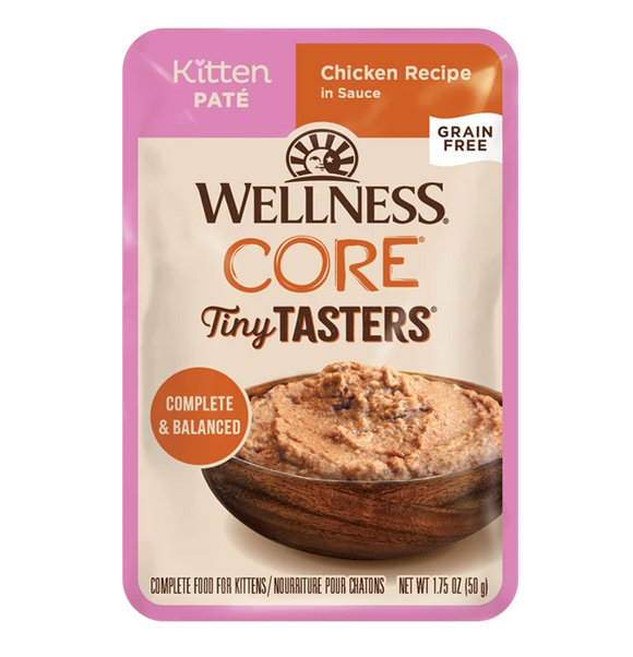 Wellness | Core Tiny Tasters | Chicken Pate | Wet Kitten Food Near Me Markham | ARMOR THE POOCH