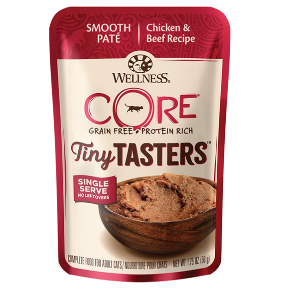 Wellness | Core Tiny Tasters | Chicken & Beef Pate | Wet Cat Food Near Me Toronto | ARMOR THE POOCH