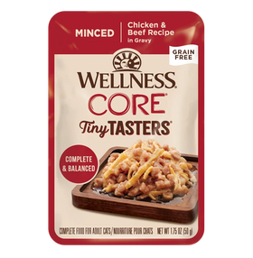 Wellness | Core Tiny Tasters | Chicken & Beef Recipe | Wet Cat Food Near Me Toronto | ARMOR THE POOCH