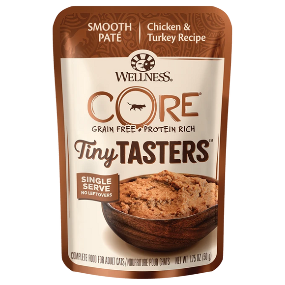 Wellness Core Tiny Tasters | Chicken & Turkey Pate | Wet Cat Food Near Me Markham | ARMOR THE POOCH