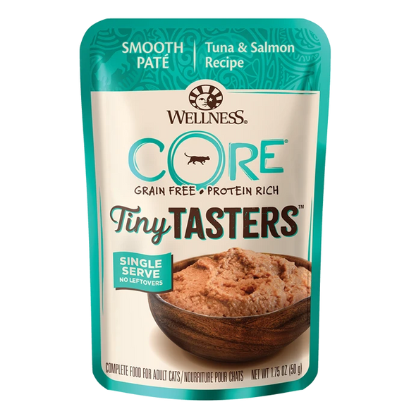 Wellness | Core Tiny Tasters | Tuna & Salmon Pate | Wet Cat Food Near Me Markham | ARMOR THE POOCH