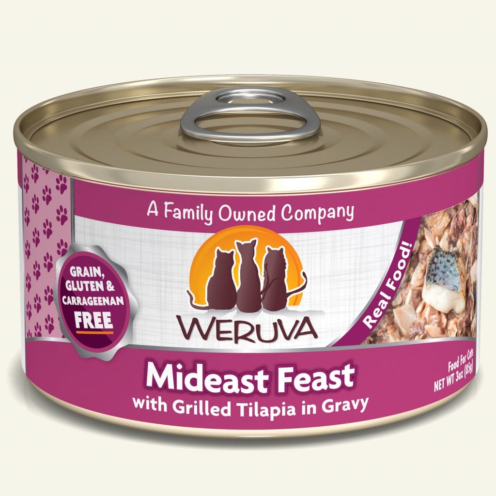 Weruva - Classic Cat - Mideast Feast with Grilled Tilapia in Gravy (Wet Cat Food) - Cat Food Delivery Toronto - ARMOR THE POOCH