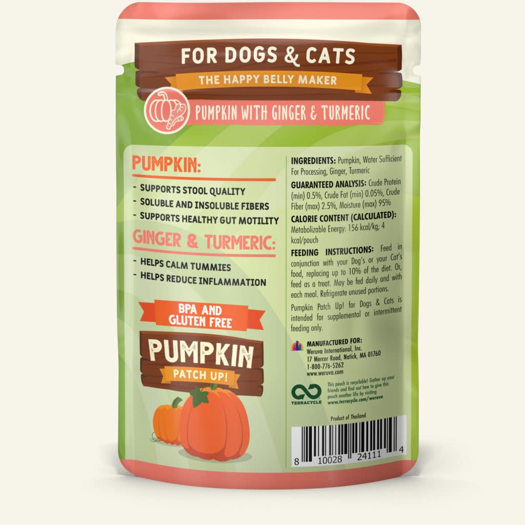 Weruva - Pumpkin Patch Up - Pumpkin with Ginger & Turmeric (For Dogs & Cats) - 0