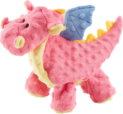 go dog - Dragons Chew Guard Squeaky Plush Dog Toy