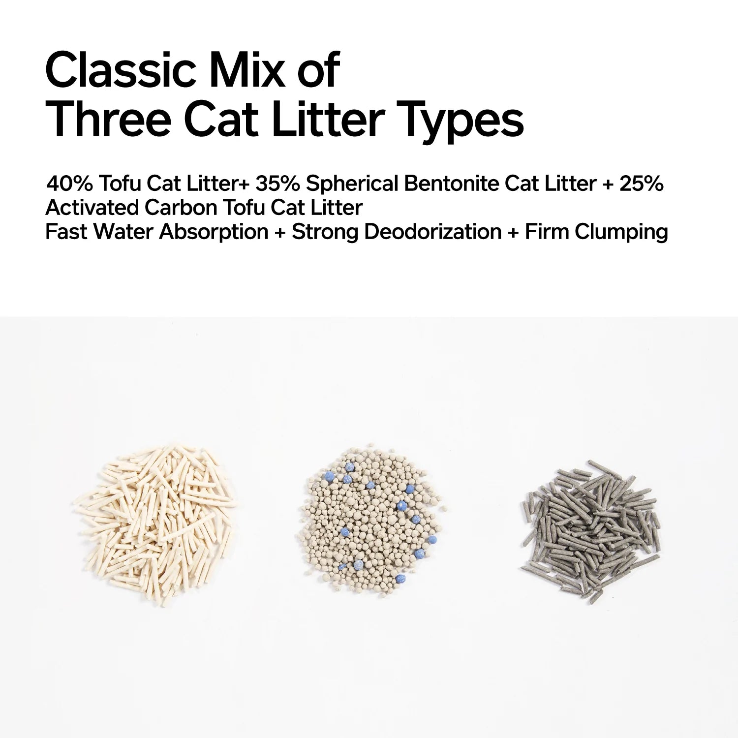 pidan - 3-in-1 Mixed Cat Litter | Tofu Cat Litter | ARMOR THE POOCH