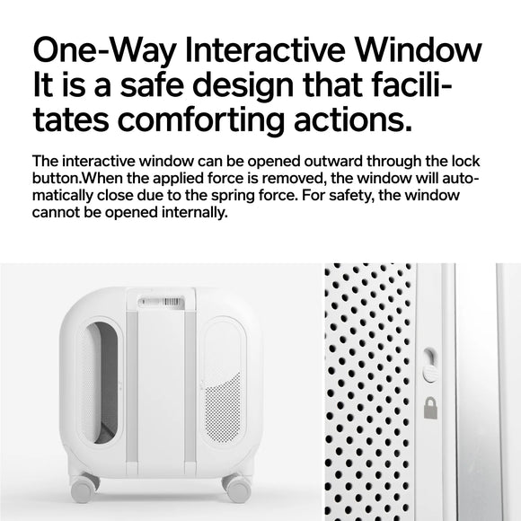 pidan | Wheeled Pet Carrier | Ventilation Type