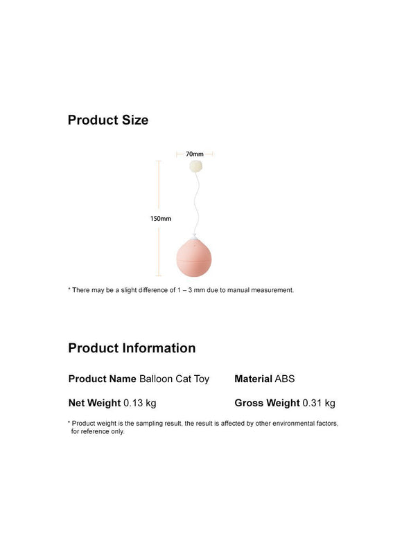 pidan - "Balloon" Electronic Cat Teasing Toy