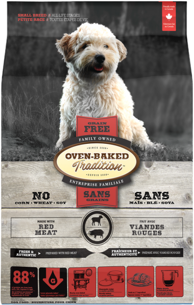 Oven-Baked Tradition - Grain-Free Food For Small Breed Dogs Of All Life Stages - Red Meat